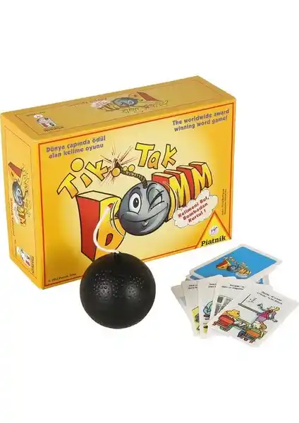 Piatnik Tik Tak BOMM Hafıza ve Konsantrasyon Oyunu: Eğlenceli ve Eğitici Masa Oyunu