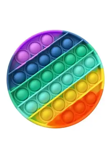 Pop It Pop-It Push Bubble Fidget Oyuncak: Duyusal Gelişim ve Stres Azaltıcı Farklı Tasarımlar