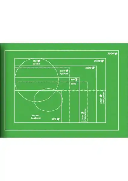 Rasyonel Puzzle Halısı 150x100 cm Güvenli ve Modüler Çocuk Oyun Alanı