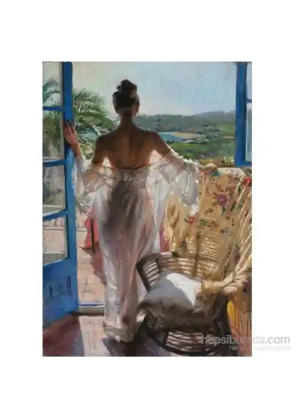 Sanat ve Zeka Geliştirici 1000 Parça Puzzle: Bekleyiş Detaylı ve Dayanıklı Tasarım