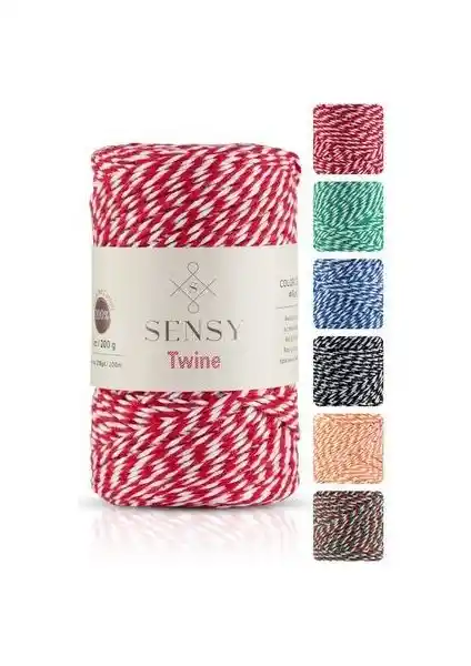 Sensy Premium 200 Metre 200 G Paket İp: Çok Yönlü ve Şık Kullanım İçin Uygun