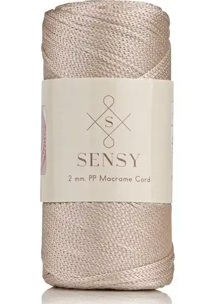 Sensy Premium Polyester Makrome İpi ile Yaratıcı El Sanatları ve Dekorasyon Projeleri