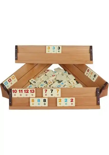 Sera Büyük Boy Ahşap Okey Takımı Güncel ve Dayanıklı Oyun Seti Ürün Tanıtımı