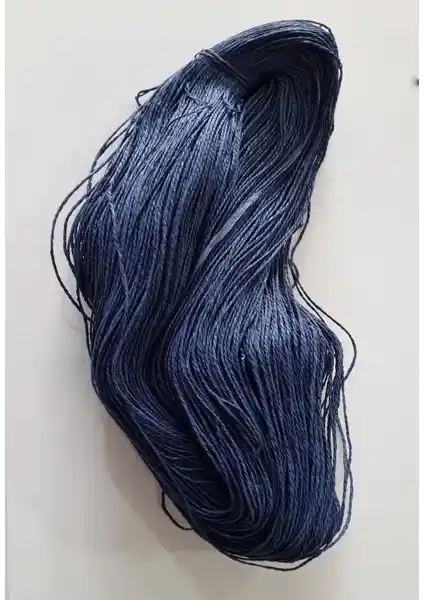 Şirin Yün Çile Kağıt İp Gece Mavisi: Dayanıklı ve Esnek El İşi Malzemesi