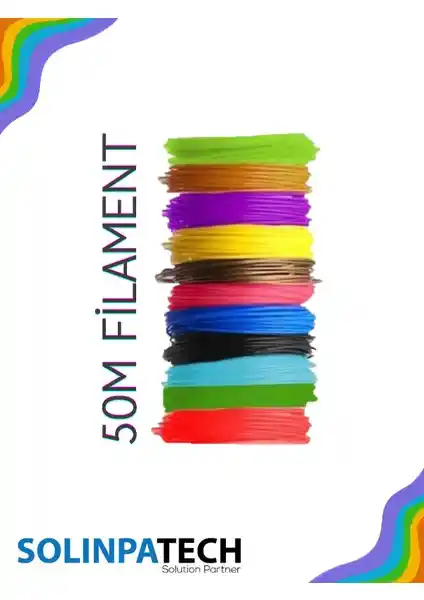 Solinpatech 3D Kalem ve PLA Filament Seti: Yaratıcılığı Geliştiren Kaliteli Malzeme