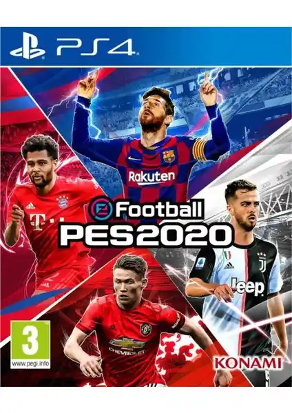 Sony PES 2020 PS4 Futbol Oyunu İncelemesi ve Teknik Özellikler