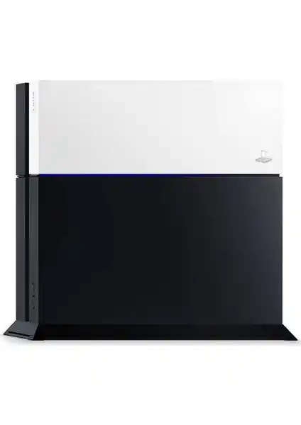 Sony PS4 Beyaz Custom Faceplate Kapak ile Konsolunuzu Kişiselleştirin ve Modern Bir Görünüm Kazandırın