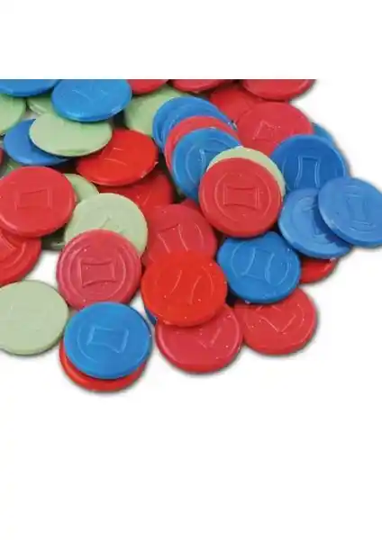 Star Oyun Aletleri Çay Markası Yuvarlak – 100 Adet Dayanıklı ve Renkli Ürünler