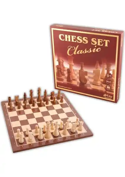 Star Satranç Klasik Büyük Boy: Estetik ve Kullanım Kolaylığı Sunan Satranç Seti