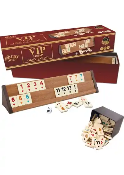 Star Vip Ahşap Okey Takımı: Dayanıklı ve Estetik Masa Oyunu Seti Ürün Tanıtımı