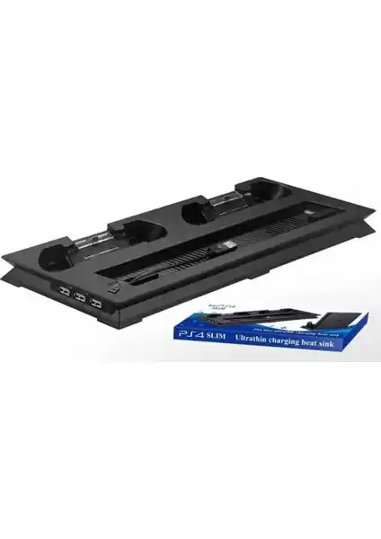 Starx PS4 Slim Fanlı Şarj Standı: Çok Fonksiyonlu Oyun Aksesuarı ve Soğutucu