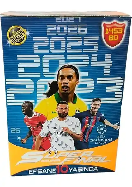 Süper Final 10. Yıl Premium Özel Seri Futbol Oyuncu Kartları İnceleme ve Detaylar