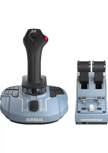 Thrustmaster TCA Officer Pack Airbus Edition: Gerçekçi ve Hassas Uçuş Simülatörü Kontrol Seti