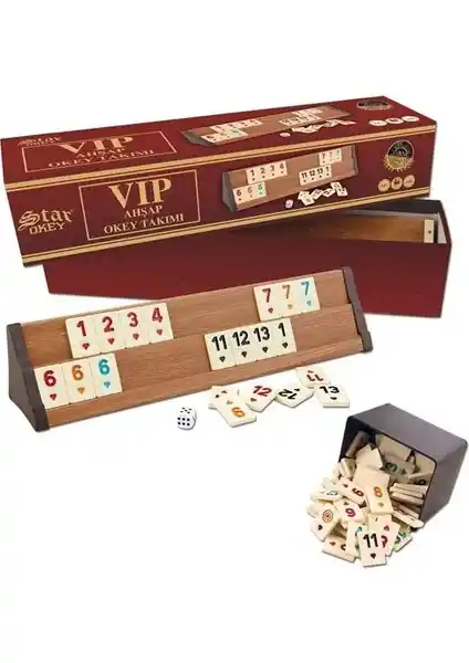 Vip Ahşap Okey Takımı: Kaliteli ve Estetik Tasarımıyla Keyifli Oyun Deneyimi