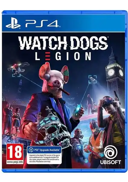 Watch Dogs Legion PS4: Açık Dünya ve Siber Güçlerle Dolu Stratejik Macera