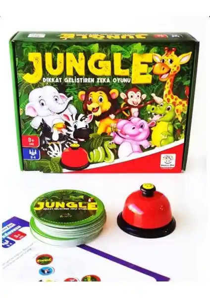 Yükselen Zeka Jungle Oyunu 3 Yaş ve Üzeri Çocuklar İçin Eğitici ve Eğlenceli Aktivite