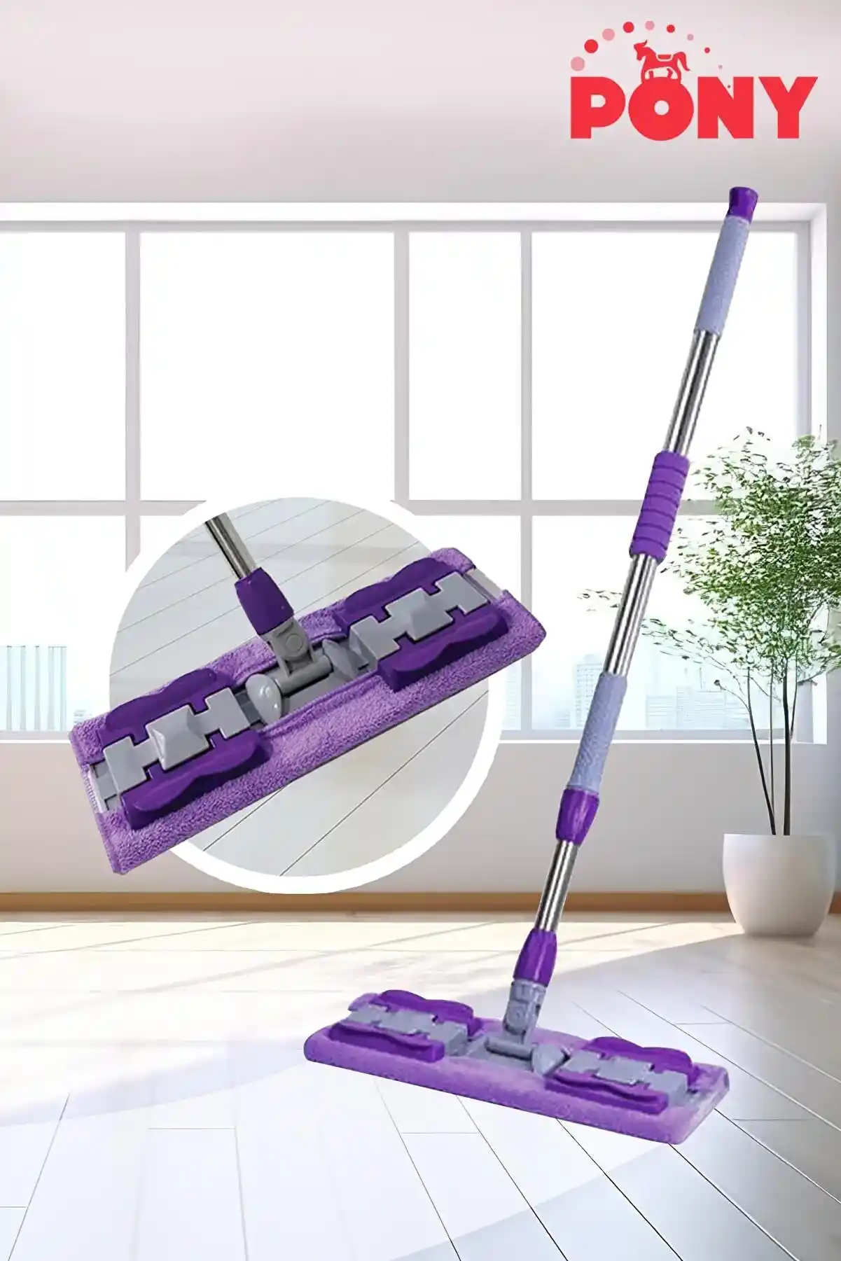 Pony Mop Nedir? Modern Temizlik Çözümlerinde Hijyen ve Pratiklik Sunan Yenilikçi Araç