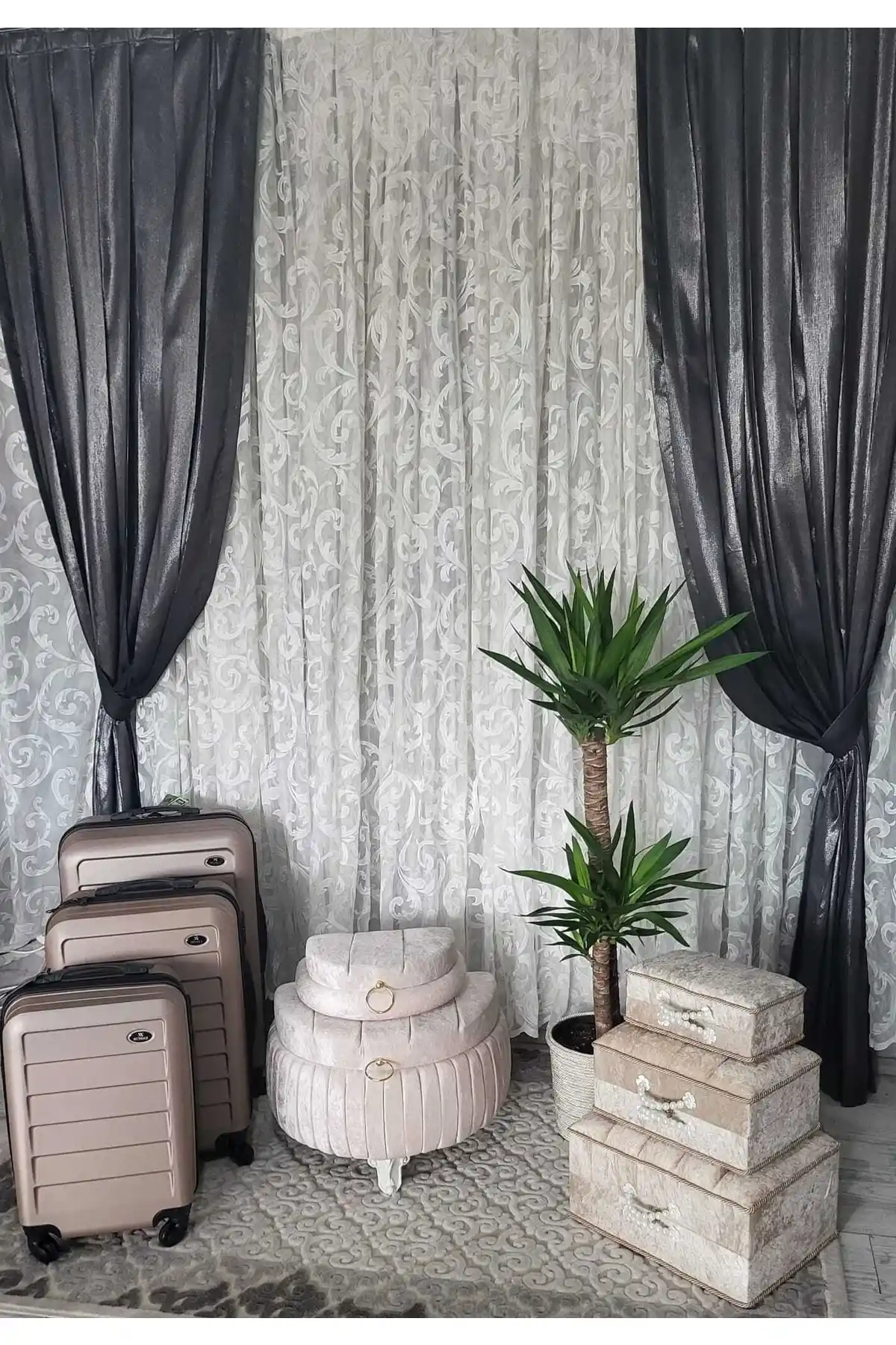 Duru Çeyiz Sandıkları Modern ve Geleneksel Tasarımlı 8 Parça Çeyiz Paketi