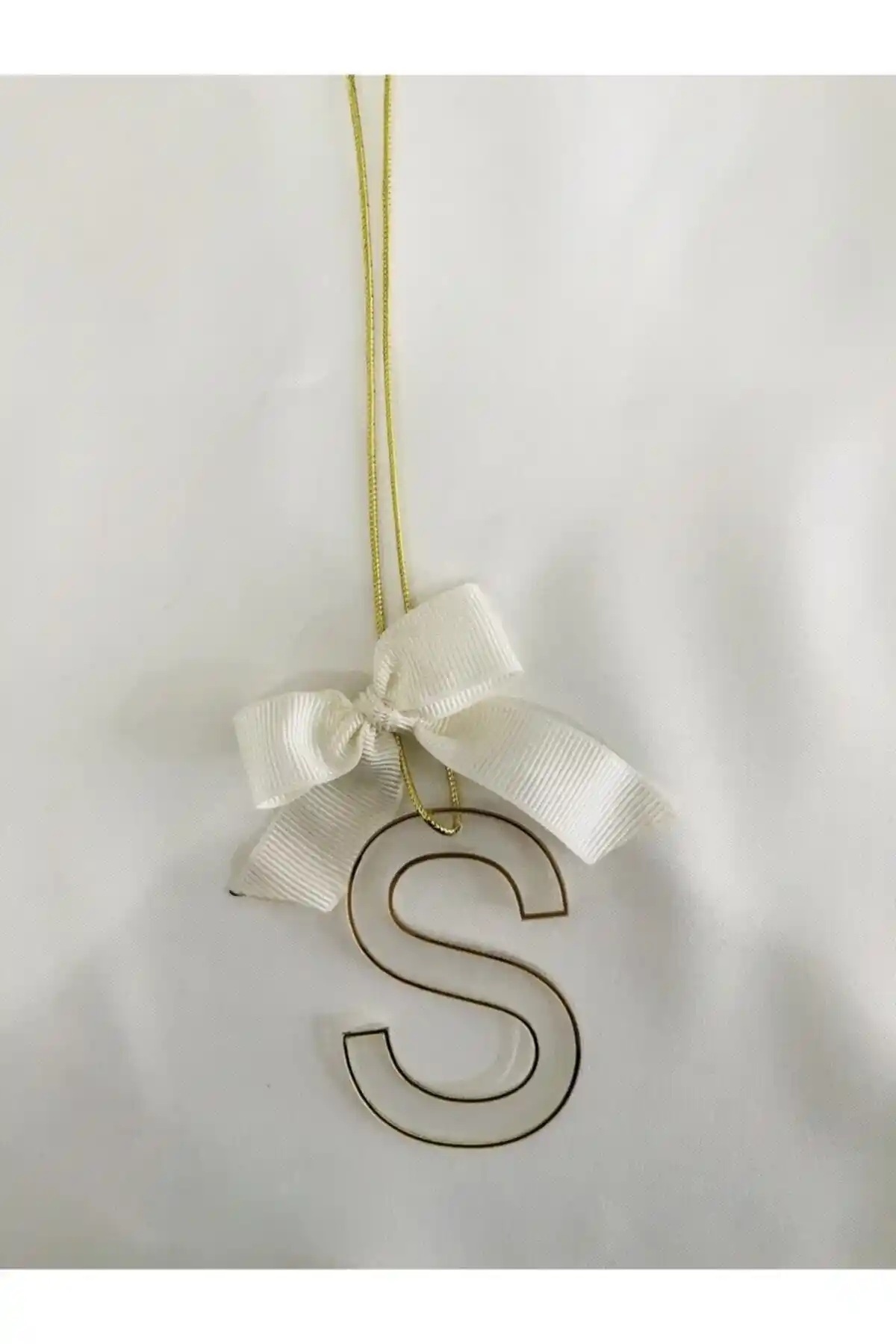 Genel Markalar Pleksi S Harfi Dikiz Aynası Süsü Modern ve Şık Dekorasyon Unsuru