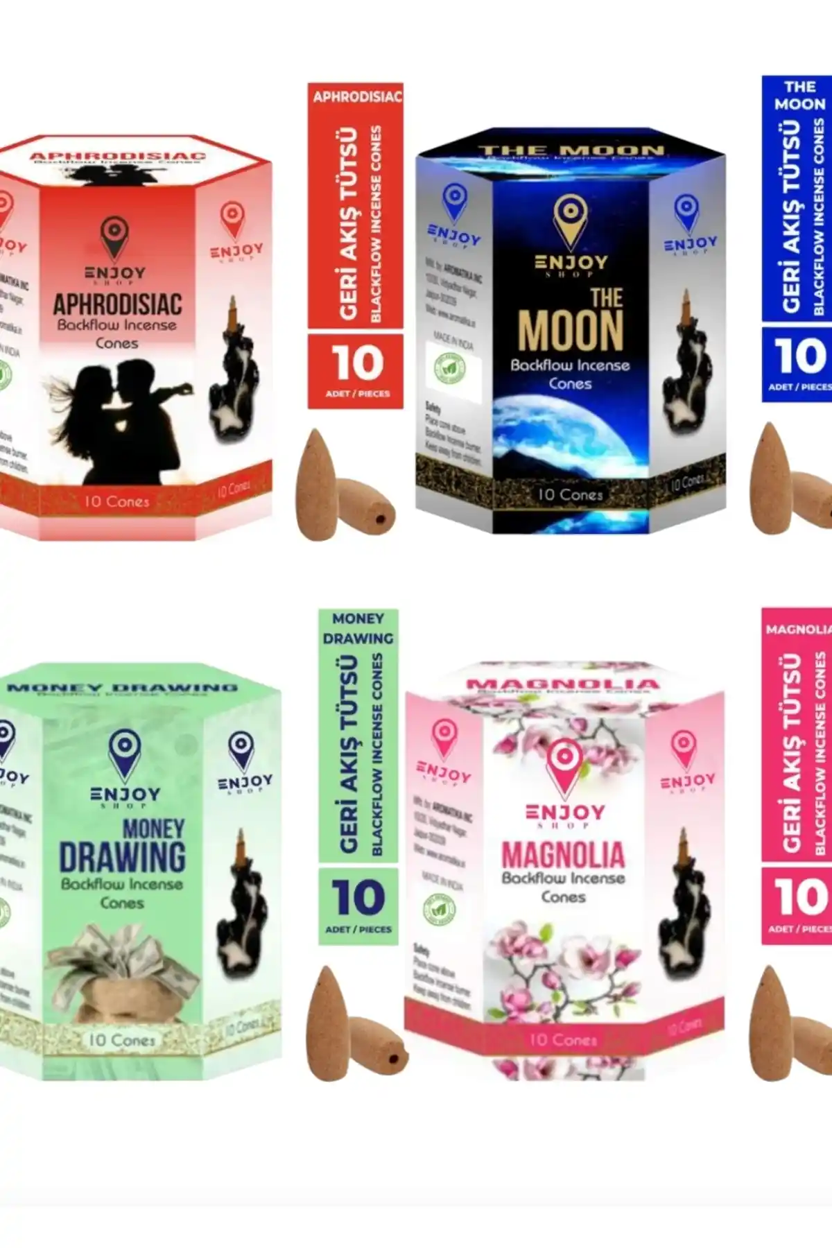 Geri Akışlı Tütsü Konileri ile Evde Huzur ve Sakinlik Atmosferi Yaratın