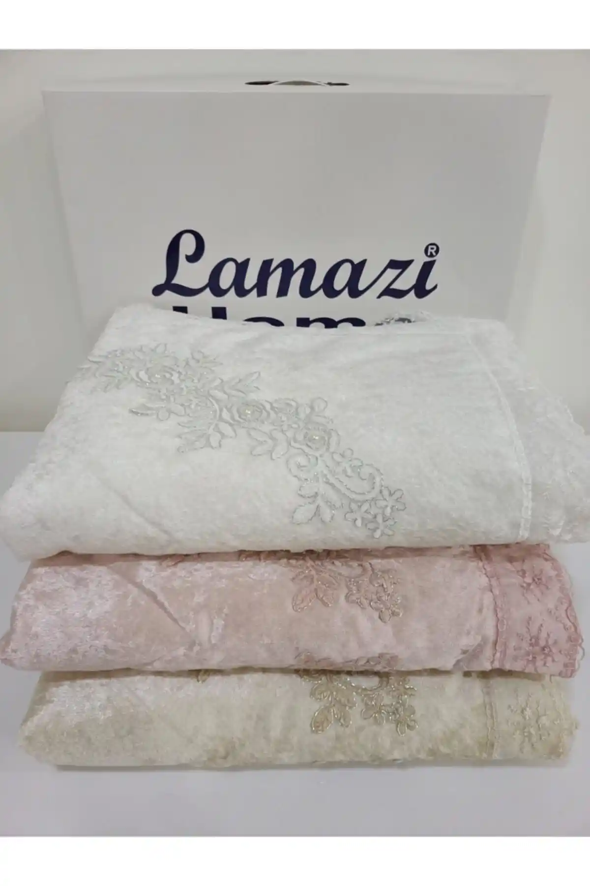 Lamazihome 3'lü Kadife Seccade Seti Estetik ve Dayanıklı İbadet Arkadaşı