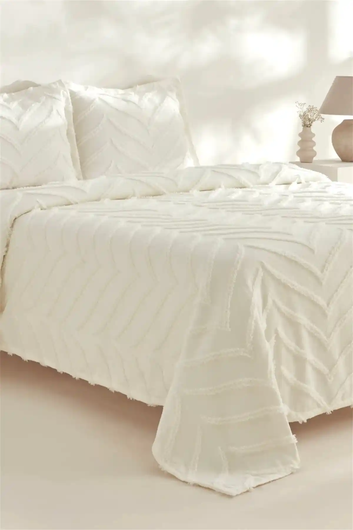 Reys Bohem Arlinageo Çift Kişilik Yatak Örtüsü Takımı Estetik ve Konfor Sunar