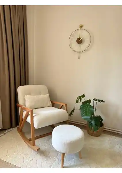 Ars Safir Sallanan Ahşap Berjer Koltuk: Modern Tasarım ve Konforun Buluşması