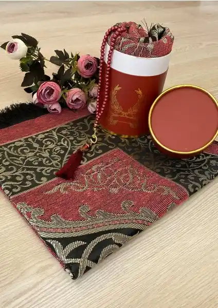 Ayhanhome Çeyizlik Hediyelik Kutulu Seccade Seti: Zarif ve Fonksiyonel Hediye Seçeneği