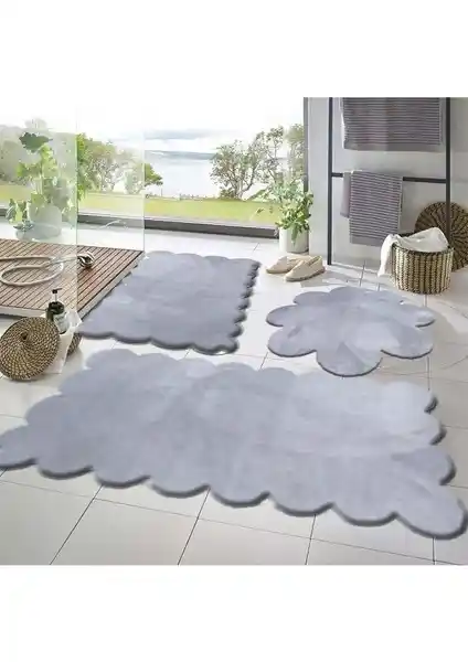 Balat Halı ve Raschel Carpet 3'lü Kaymaz Taban Banyo Paspası Setleri Karşılaştırması