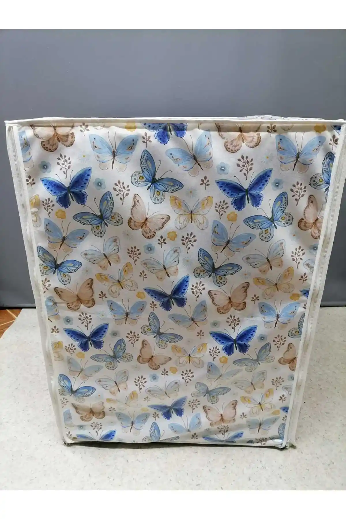 Başak Ev Tekstili Su Geçirmez ve Leke Tutmaz Çamaşır Makinesi Örtüsü 62x62x82 cm