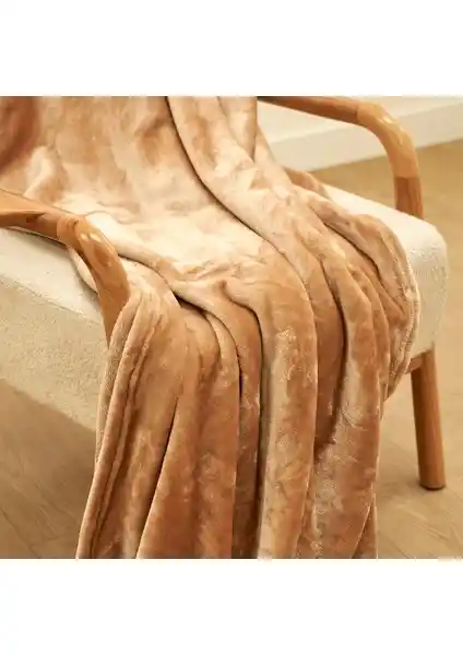 Bella Maison Shelly Wellsoft TV Battaniyesi Latte 140x190 cm Konfor ve Şıklık