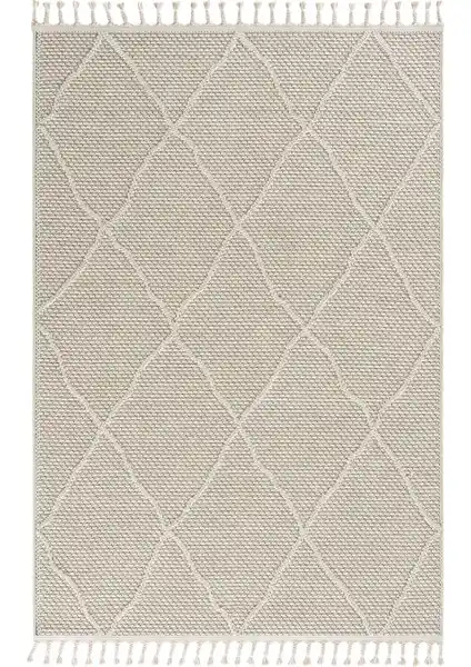 Cool Halı Elit 02 Bej Bukle Salon Halısı: Modern Tasarım ve Dayanıklı Kullanım