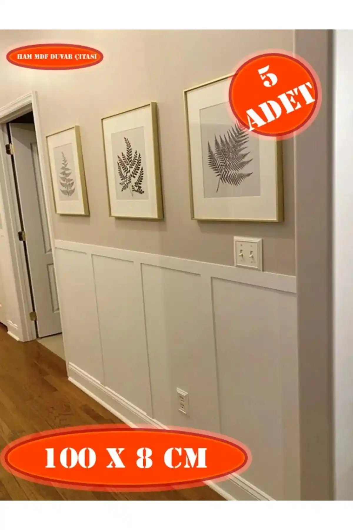 Genel Markalar İskandinav Duvar Çıtası: Çocuk Odaları İçin Estetik ve Fonksiyonel Çözüm