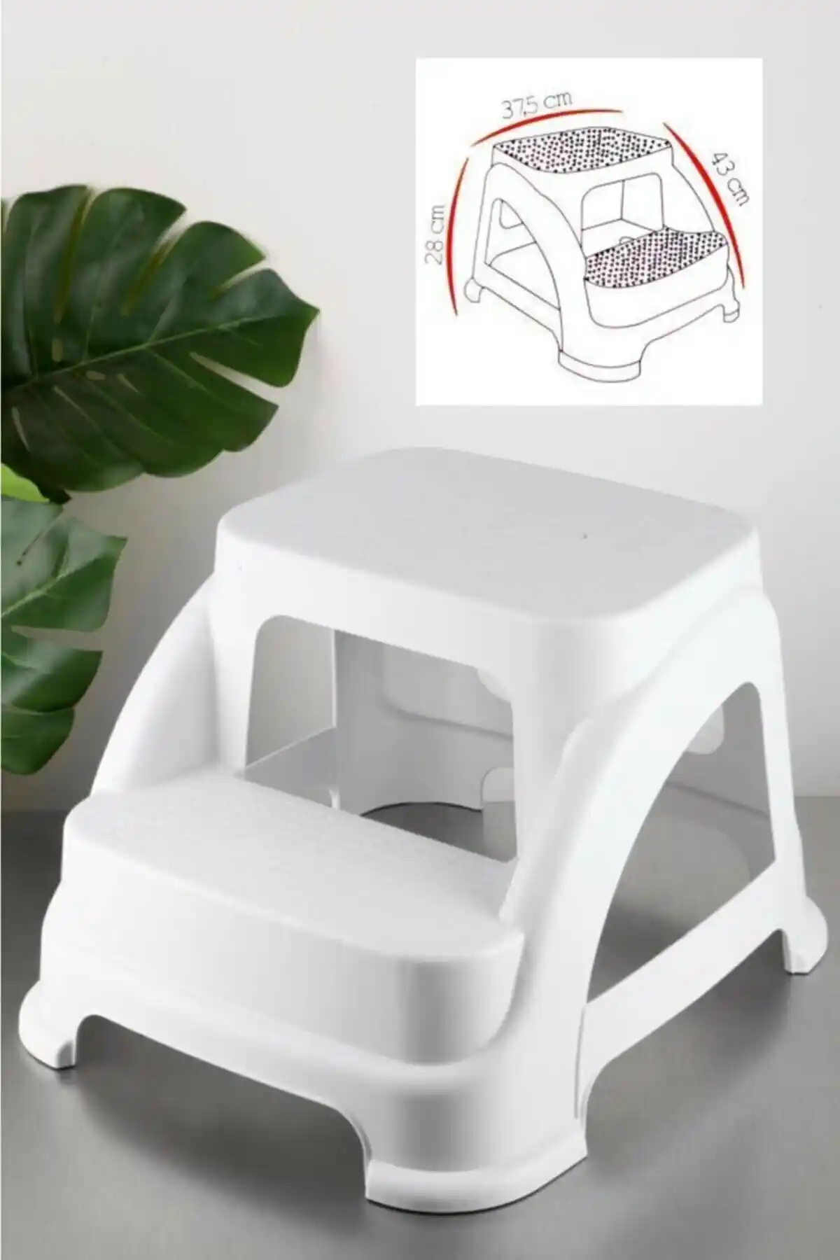 HOBBY LİFE Merdivo Basamaklı Tabure: Dayanıklı, Fonksiyonel ve Modern Tasarım