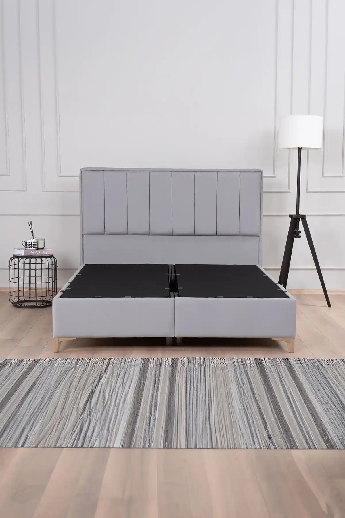 Kilim Mobilya Gold Therapy Sandıklı Baza Gri: Modern Tasarım ve Fonksiyonel Depolama