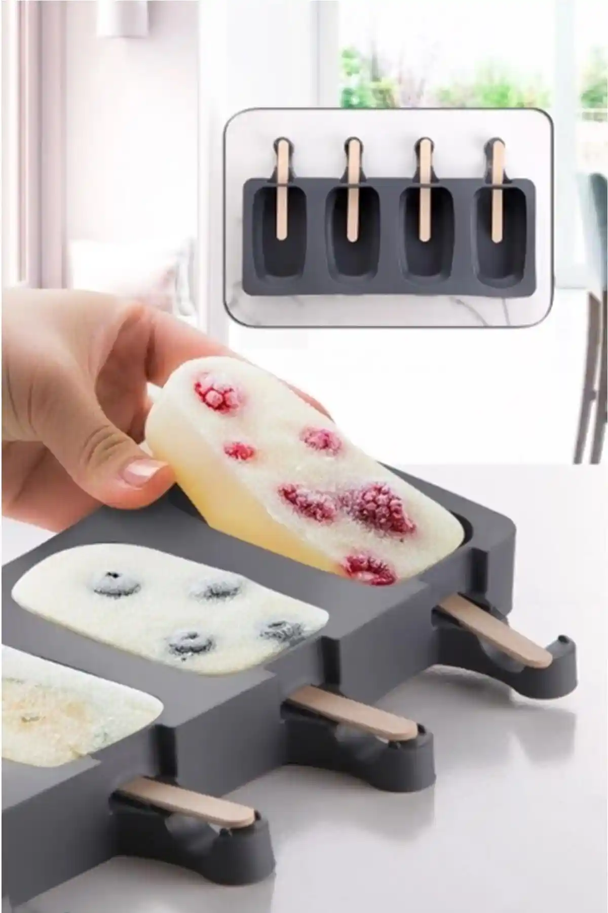 Kitchen Beauty Magnum Dondurma Kalıbı ile Evde Sağlıklı ve Pratik Dondurma Yapımı