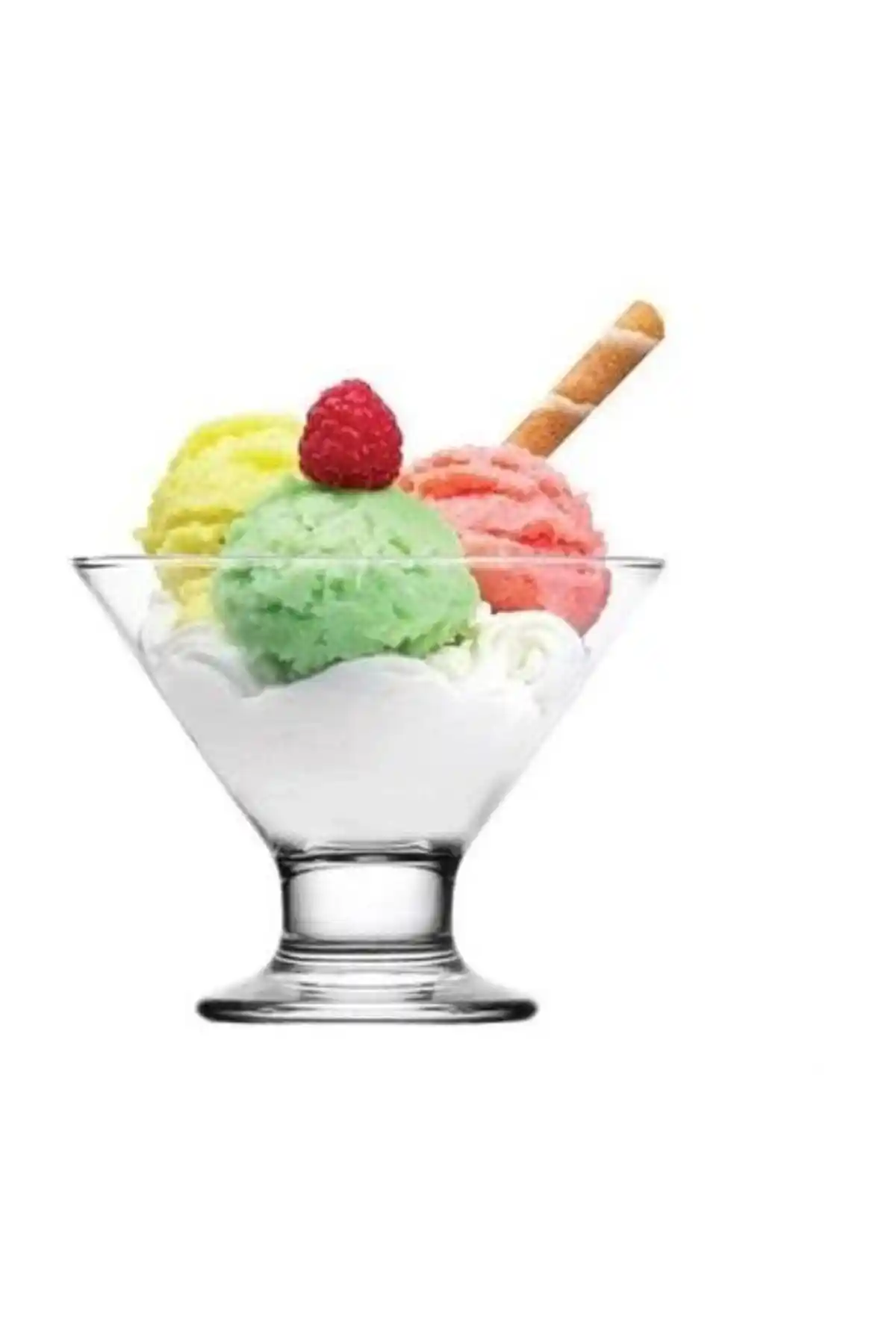 LAV Crema Magnolia Kase 6'lı Set: Dayanıklı, Şık ve Fonksiyonel Cam Kaseler