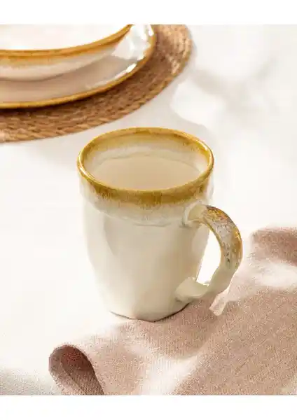 Madame Coco Belford Kupa: Şık, Ergonomik ve 400 ml Kapasiteli Seramik Kupa