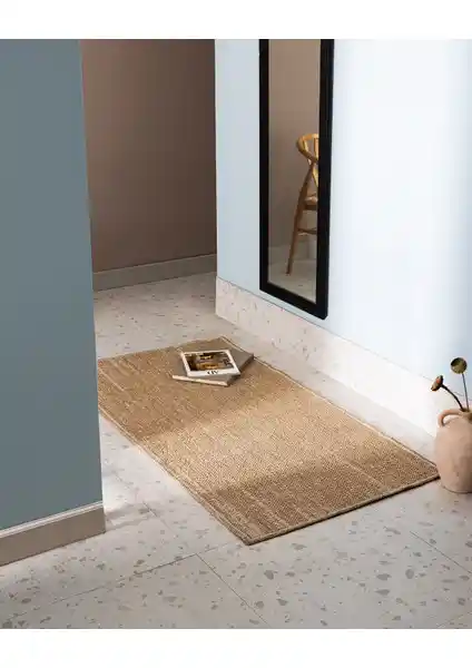 Madame Coco Melanee Halı 80x150 cm Bej ve Ekru Renklerle Modern Tasarım