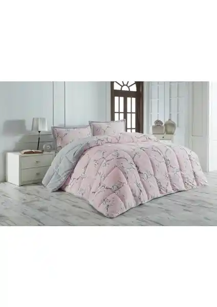 Merinos Comforter Seti Çift Kişilik Yorgan 3 Parça: %100 Pamuklu Konfor ve Dayanıklılık