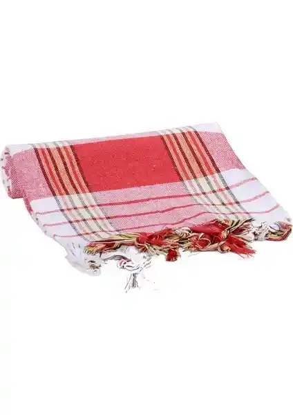 Minteks Türk Hamamı Pestemal Kırmızı: Geleneksel Tasarım ve Çok Amaçlı Kullanım