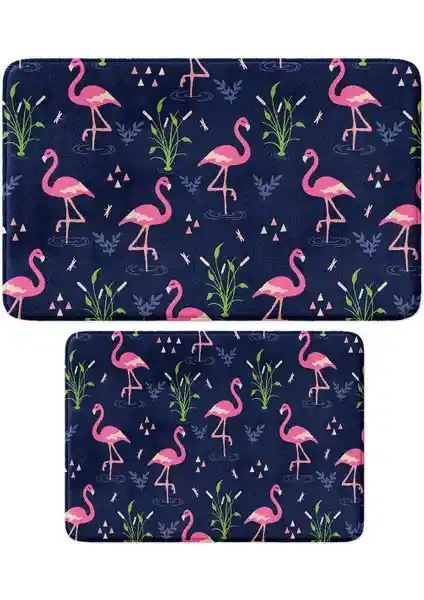 Monnhein Mikrofiber 2'li ve Yılbaşı Dekorlu Banyo Paspası Takımları Karşılaştırması