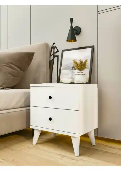 Montenero Parlak Beyaz ve Rani BD109 Ceviz Komodinlerin Detaylı Karşılaştırması