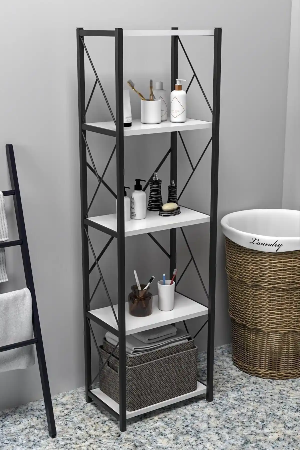 Morpanya Felixce Banyo Düzenleyici: Modern Tasarım ve Fonksiyonel Depolama Çözümü