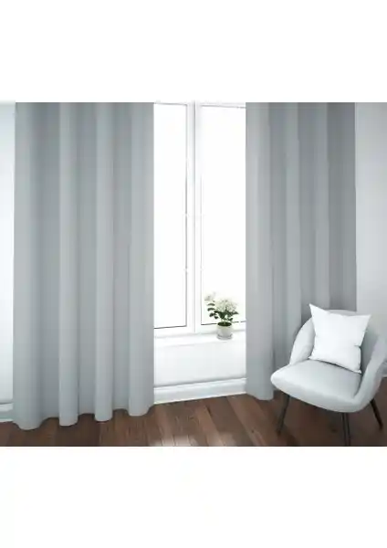 Mr.Stock Blackout Perde 2 Parça: Işık Geçirmez, Isı ve Ses Yalıtımlı Fon Perde Seti