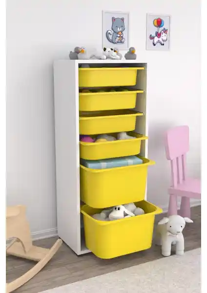 Pratico Cara Çok Amaçlı Dolap: Fonksiyonel Tasarım ve Geniş Depolama Alanı