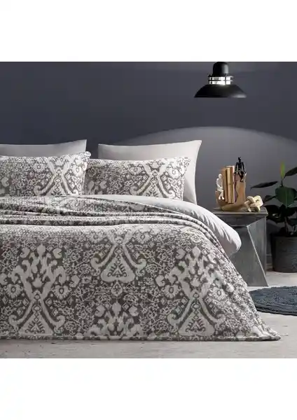 Puffy Lera Çift Kişilik Antrasit Yatak Örtüsü - Konforlu ve Şık Tasarım