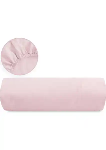 Şanlı Tek Kişilik Penye Lastikli Çarşaf 100x200 cm Pembe - Konfor ve Dayanıklılık