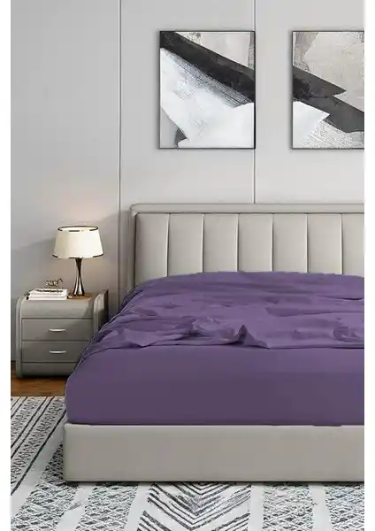 Soley %100 Pamuk Çift Kişilik Lastikli Çarşaf 160x200 cm Konforlu ve Dayanıklı