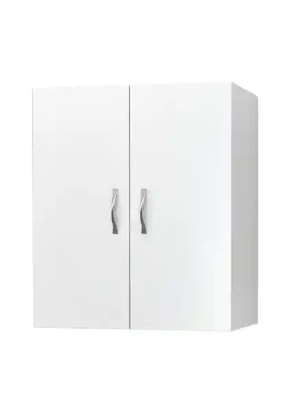 T Designo Sofia Beyaz Banyo Makine Üstü Dolap – Fonksiyonel ve Dayanıklı Tasarım